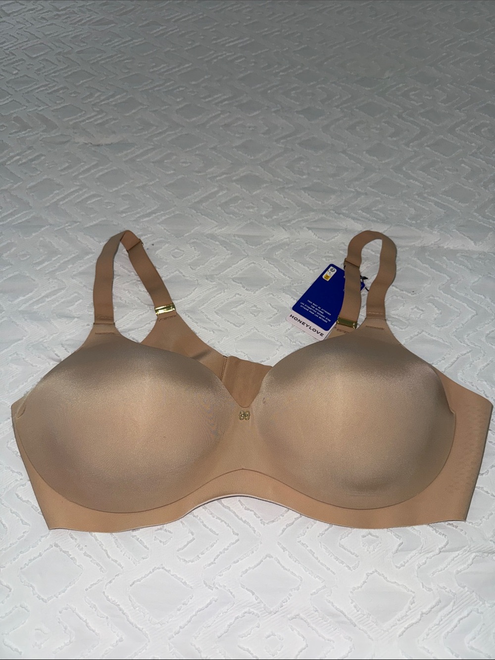 NWT Honeylove CloudEmbrace Bra Bra - Smooth Molded Cups size 42C